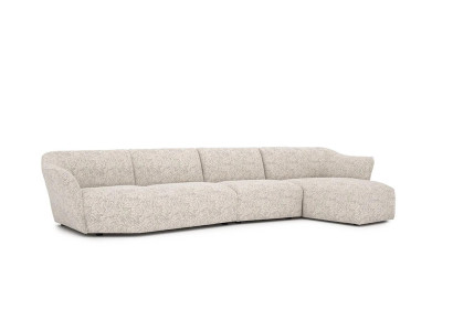 Modern Corner sofa L-shape White Upholstered furniture Living room new Furnishings